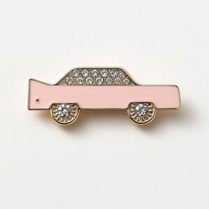 Cutie Pink Car Brooch